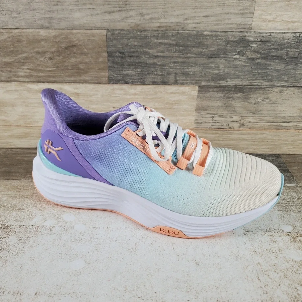 Kuru Atom 2 Womens Shoes Sz 10 M Running Moonlit Tide Low Top Lace Up Sneakers